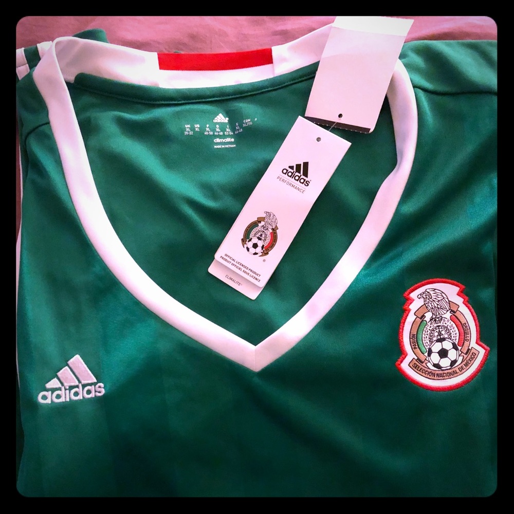 Adidas Mexico soccer jersey